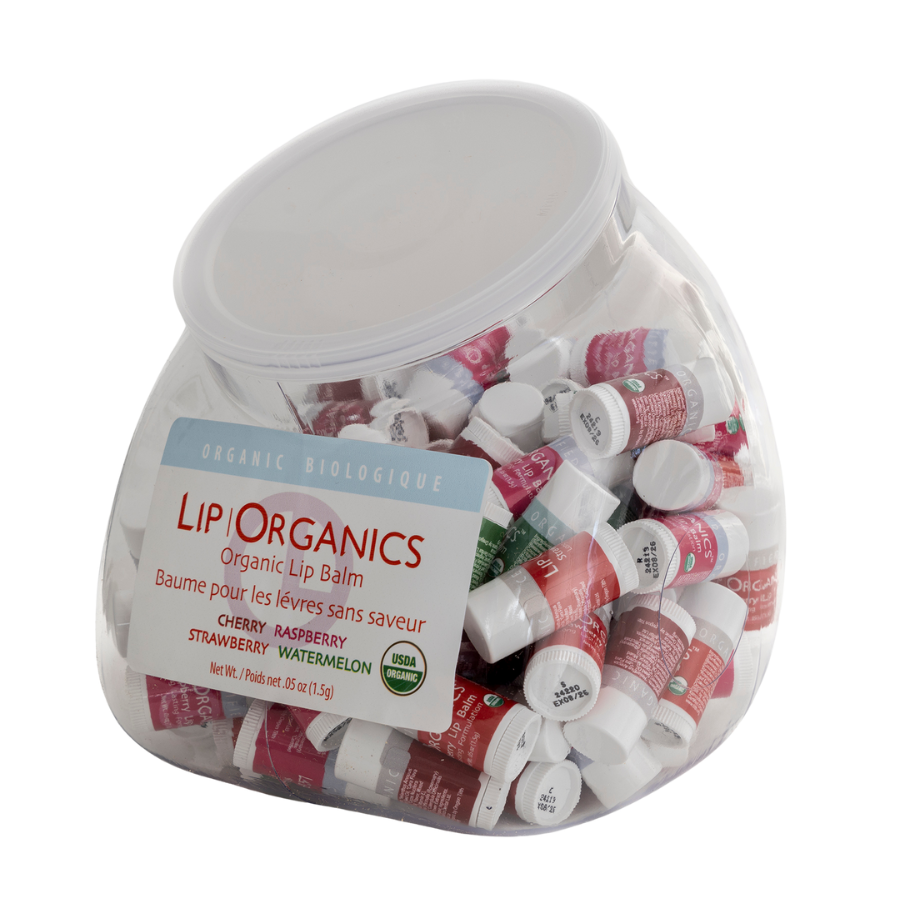 lip organics assorted flavours lip balm