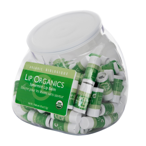 lip organics spearmint lip balm